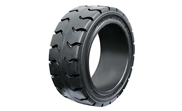 Rubber Tire that is used in a forklift