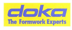 Doka the formwork experts logo illustration