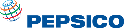 Pepsico logo illustration in blue