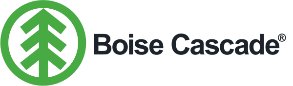 Boise Cascade logo illustration in black